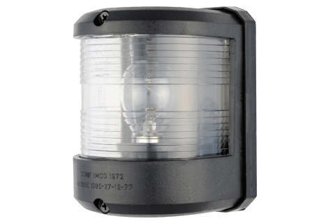 Fanale U78 testa albero-nero 12 V 