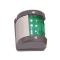 Fanale midi led 12v bk verde