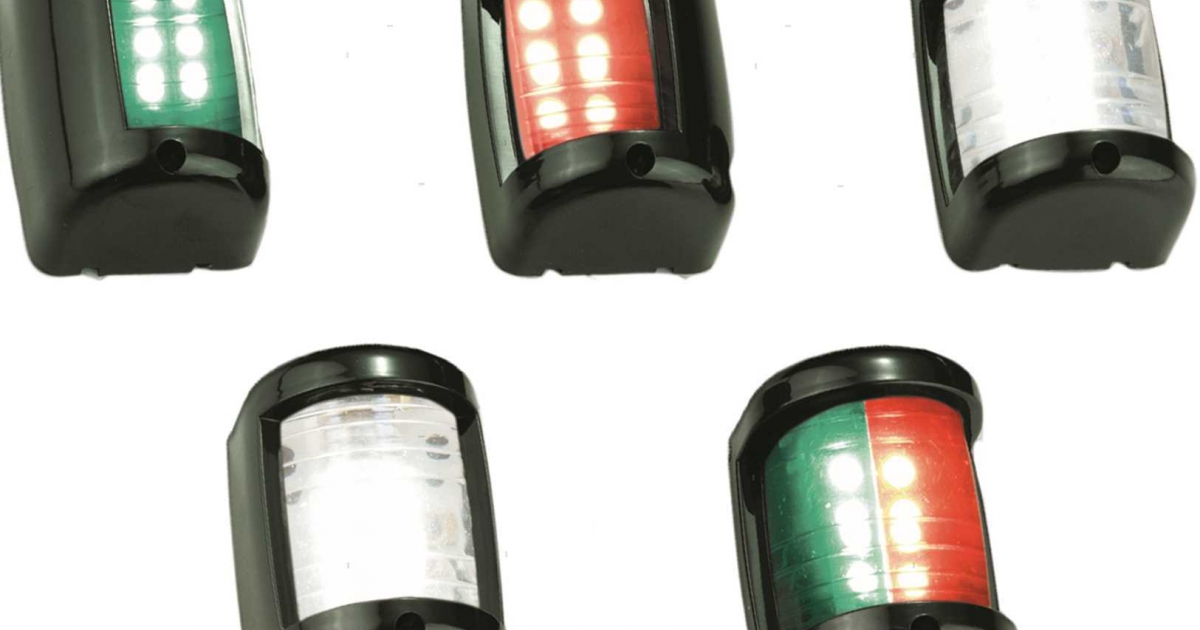 Eccellente Durata Coppia Luci di Navigazione Rosso e Verde 8 LED per Barche