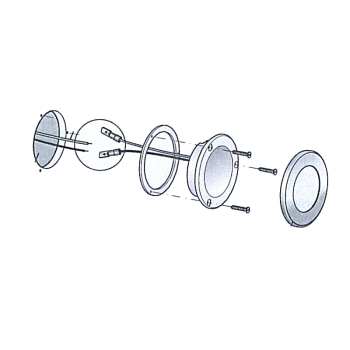 Faretto ad incasso ted c