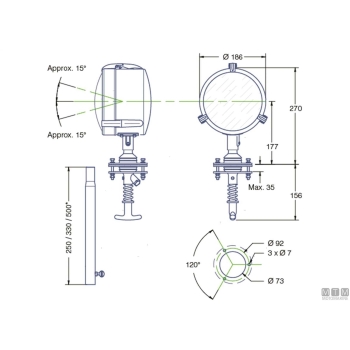 Faro DHR 180 LED Cabin Control