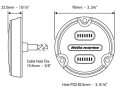 Faro sub apelo a1 led rgb