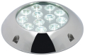 Faro subacqueo 12 LED bianchi 