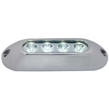 Faro subacqueo 6 LED bianchi 