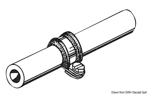 Fascetta fermatubo mm 20 
