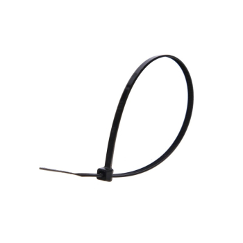 Fascetta nylon nera mm 200x2,5