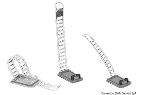 Fascette fermacavo a vite max 17 mm 