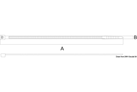 Fascette termoresistenti 290 mm 