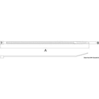 Fascette termoresistenti 98 mm 