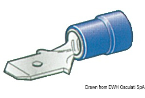 Faston maschio isolato 2,5-6 mm² 