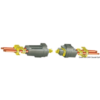 Faston maschio per cavi 8/10 mm² 