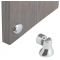 Ferma Porta Magnetico in Ottone Lucido