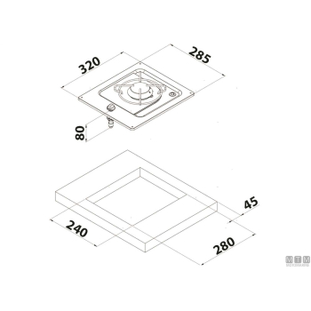 Fermapentole can hoodiny 1 fuoco