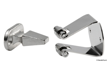 Fermaporte rullini inox 34x20 mm 