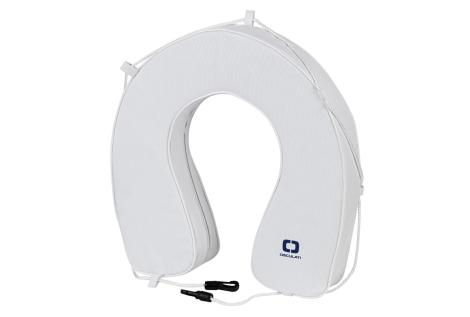 Ferro di cavallo PVC bianco 