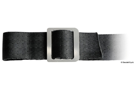 Fibbia in acciaio inox AISI 316 mm. 30