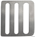 Fibbia inox 3 passaggi mm 50 