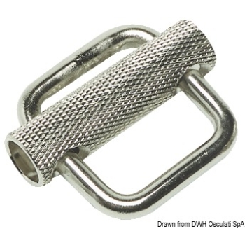 Fibbia inox mm 50 