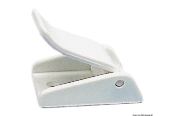 Fibbia plastica per cinghie max 30 mm, fissaggio a vite 