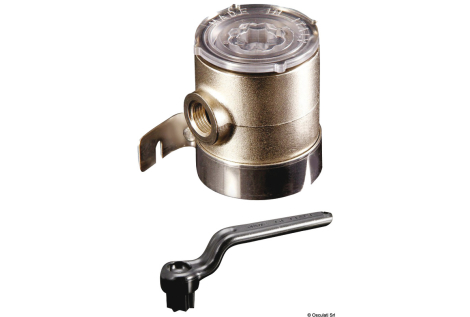 Filtro acqua ottone nichelato 3/4" 