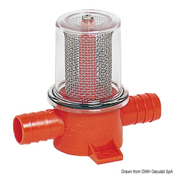Filtro in linea 3/4" 