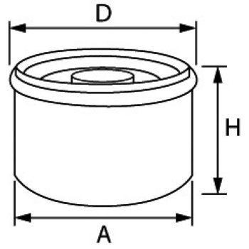 Filtro olio Mercury/Honda EFI 40/60 