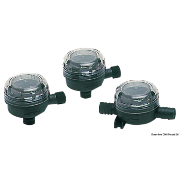 Filtro raccordo scatto mm 19 