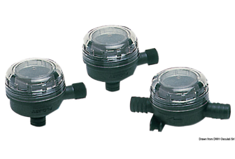 Filtro raccordo scatto mm 19 