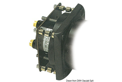 Flangia per Timonerie Idrauliche Ultraflex Quadra  