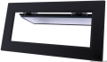 FLUSHM 360x500GRYBLK PL AL BLK 