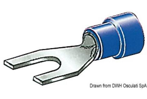 Forcella isolata apertura 4,3 mm 