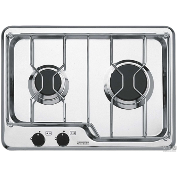 Fornello a gas 2 fuochi techimpex seafarer2 inox 18/8