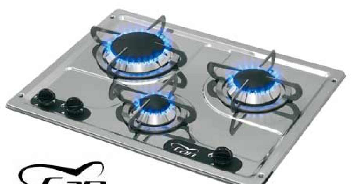 Fornele Camping PARKER 3 Feux En Inox Avec Bombe GPL – Cuisine De Campement