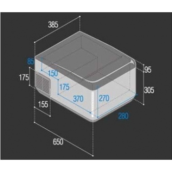 Frigo freezer C41L 12/24V