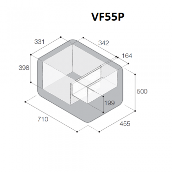 Frigo Freezer VFree 12/24V 230V Vitrifrigo