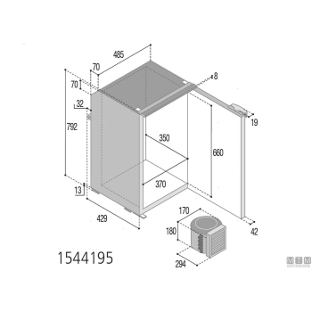 Frigo vf c75l 