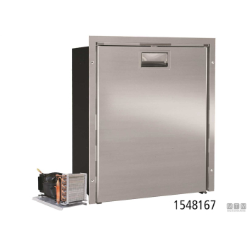 Frigorifero 75l inox vf c75lx compressore ext