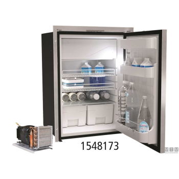 Frigorifero 75l inox vf c75lx compressore ext