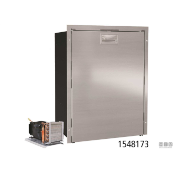 Frigorifero 75l inox vf c75lx compressore ext