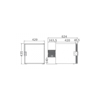 Frigorifero Congelatore CUBIC 40 Indel Webasto Marine