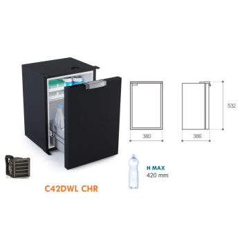 Frigorifero/freezer c51 dw nero