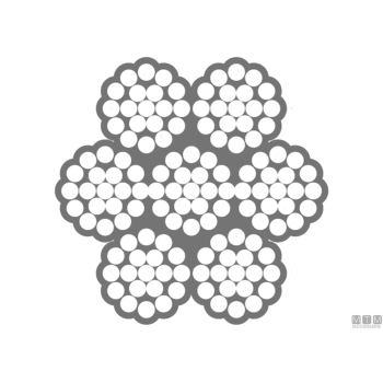 Fune 133 fili 6mm-50m inox 