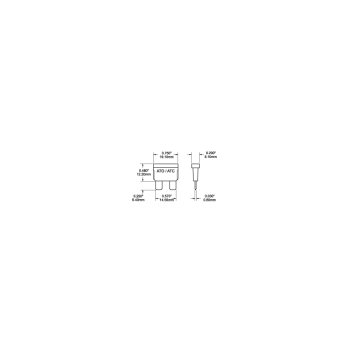 Fusibile ato/atc 20a conf. 25 pz