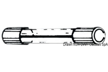 Fusibili vetro 15 A 6,3 x 32 mm 