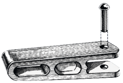 Galletto di ricambio per F.B. JOHNSON/EVINRUDE-52.747.01