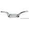 Galloccia ottone cromato mm 130 