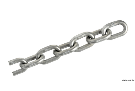 Galvanized calibrated chain 14 mm x 150 m 