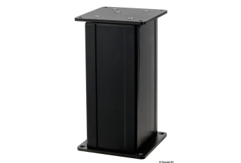 Gamba tavolo elettrica 3 stadi 24 V nera 