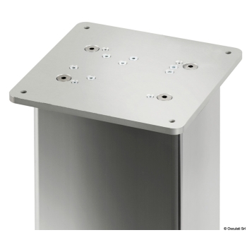 Gamba tavolo tri-telescopica rettangolare 12V all. 