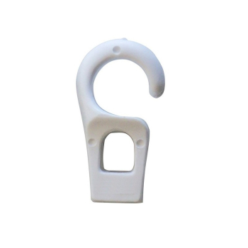 Gancetto pvc bianco